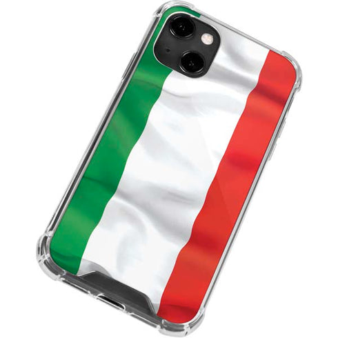 Italy Flag iPhone 14 Clear Case